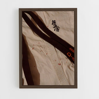 ap-kyokushin-2 cadre Bois foncé