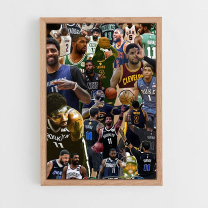ap-kyrie irving-1 cadre Bois clair