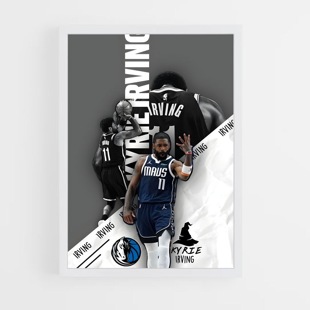 ap-kyrie irving-5 cadre Blanc
