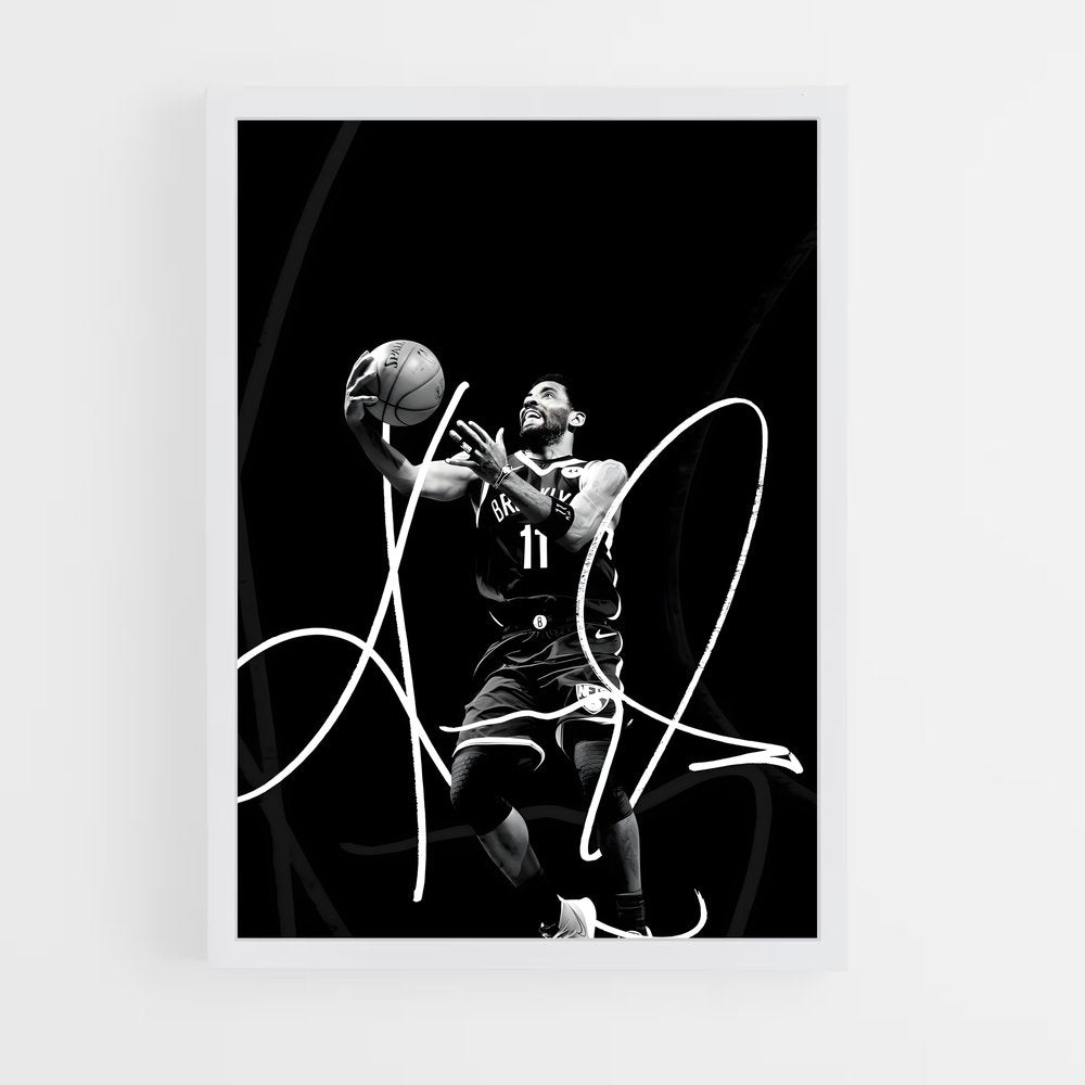 ap-kyrie irving-8 cadre Blanc