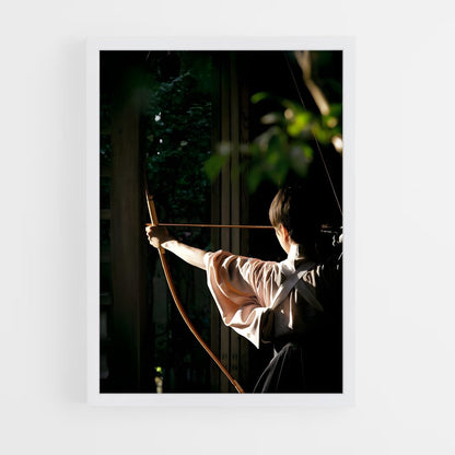ap-kyudo japanese archery-7 cadre Blanc