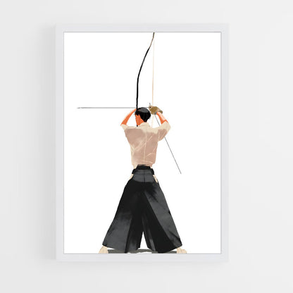 ap-kyudo japanese archery-8 cadre Blanc