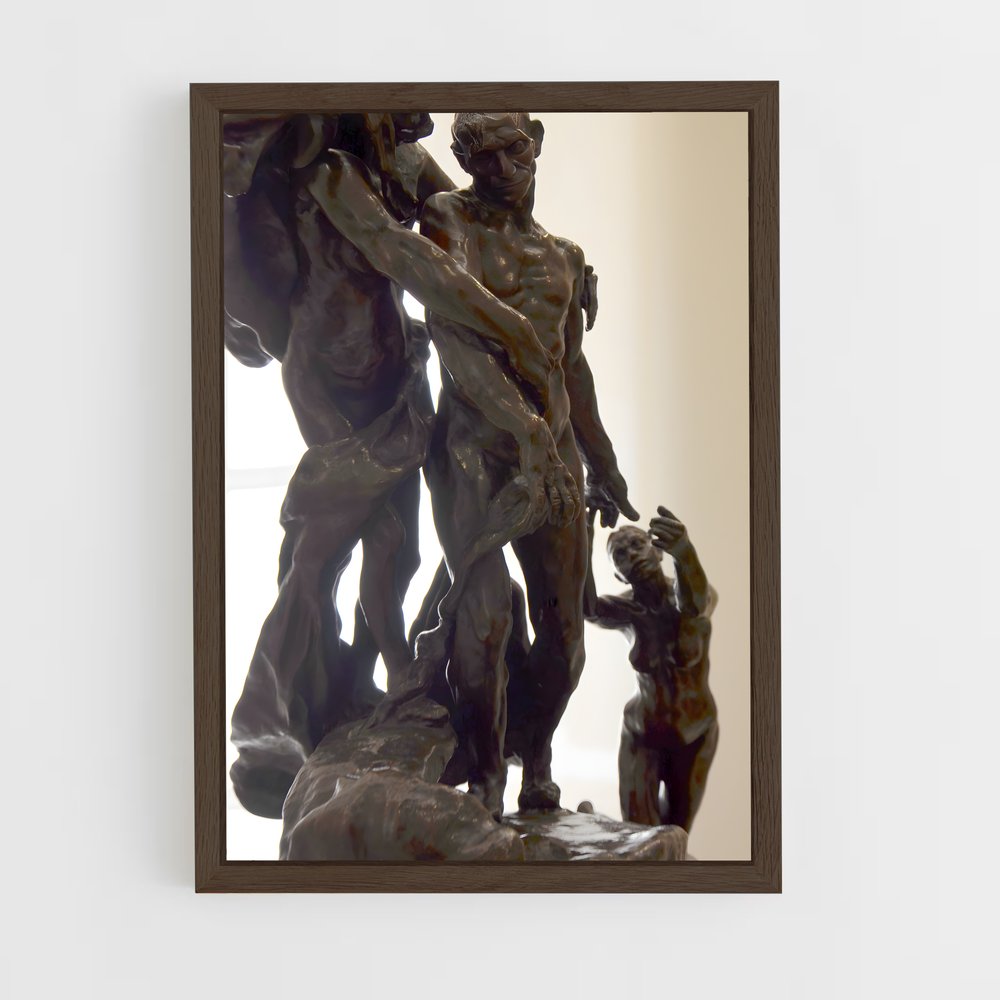 ap-l'age mur claudel-1 cadre Bois foncé