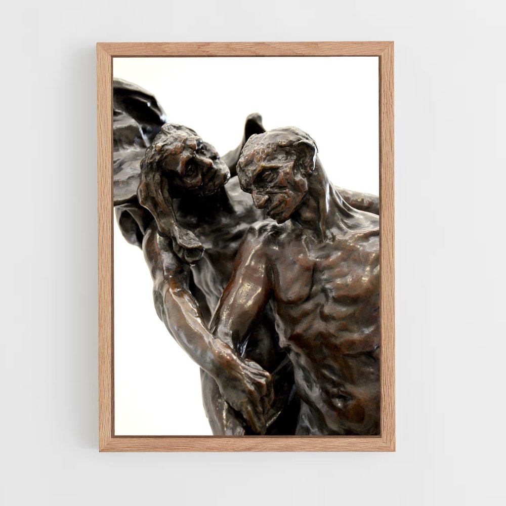 ap-l'age mur claudel-3 cadre Bois clair