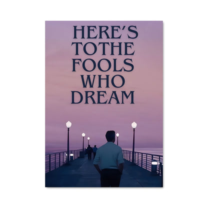 Poster Rêveur au Pier