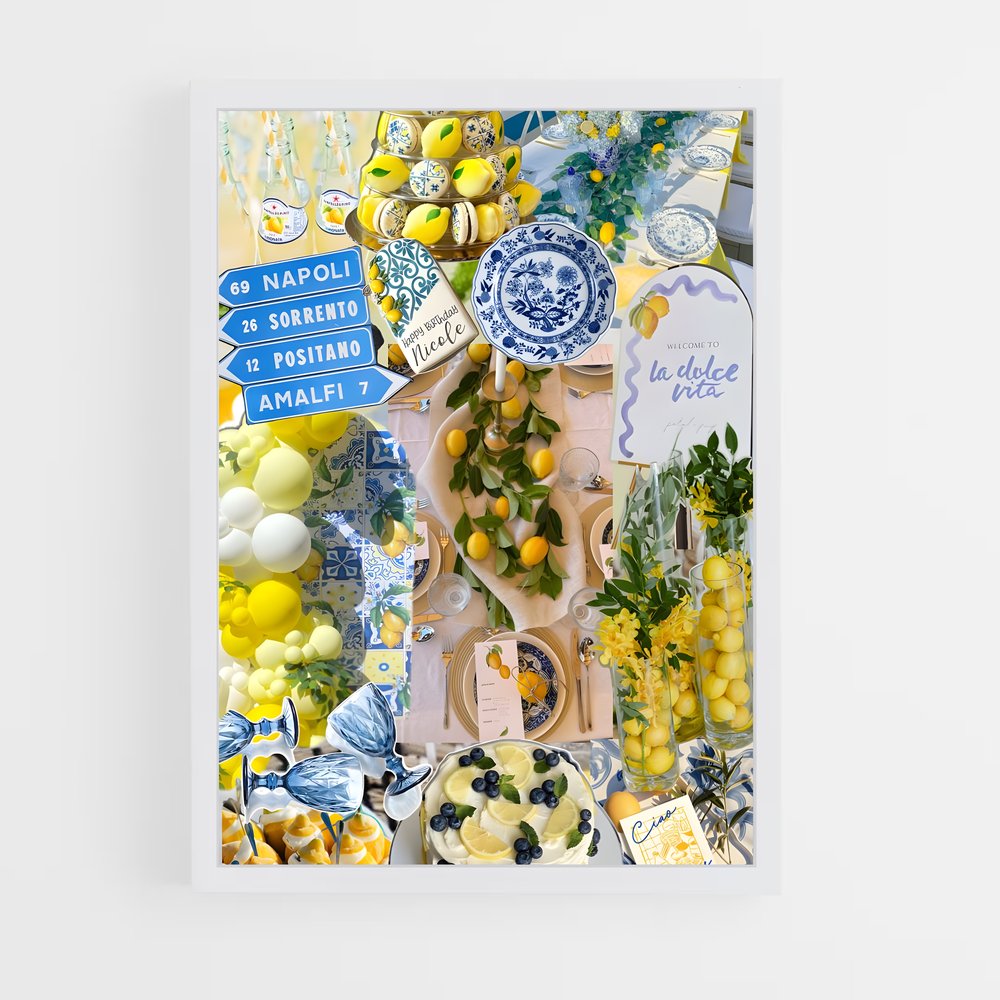 ap-la dolce vita-1 cadre Blanc