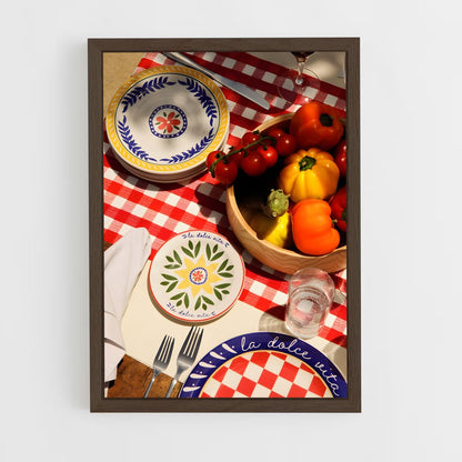 ap-la dolce vita-3 cadre Bois foncé