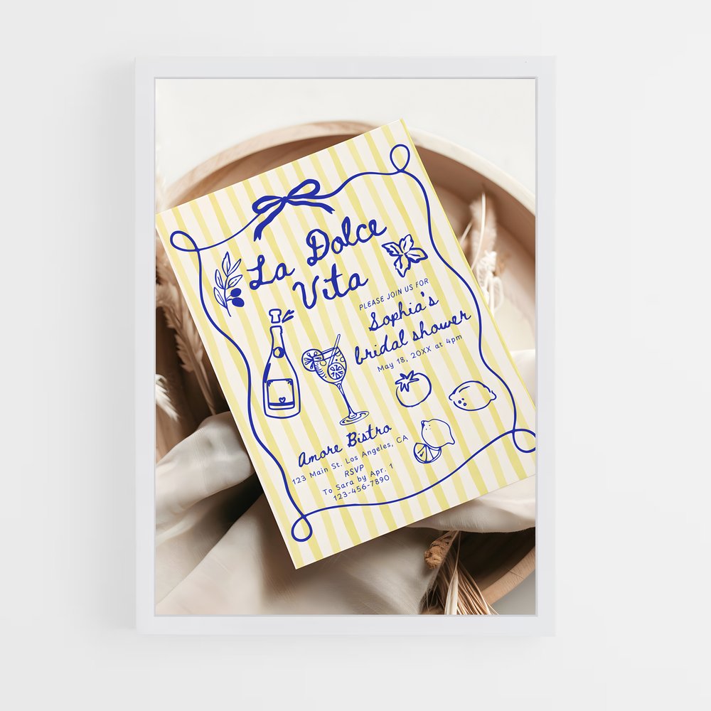 ap-la dolce vita-4 cadre Blanc