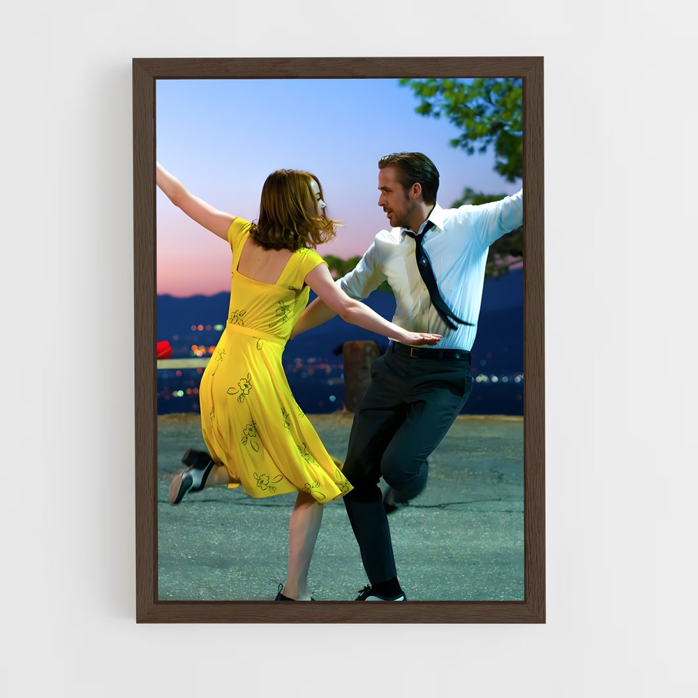 ap-la la land-2 cadre Bois foncé