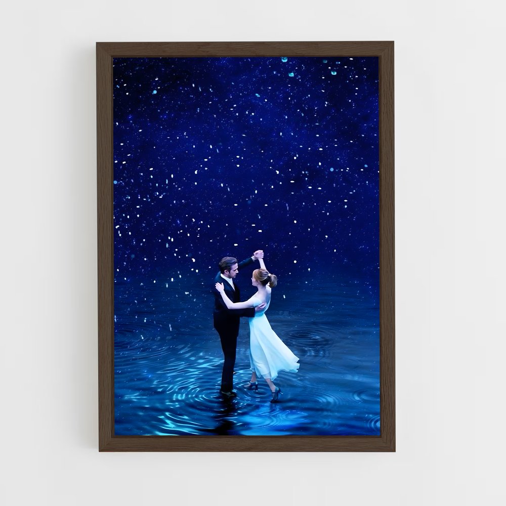 ap-la la land-4 cadre Bois foncé