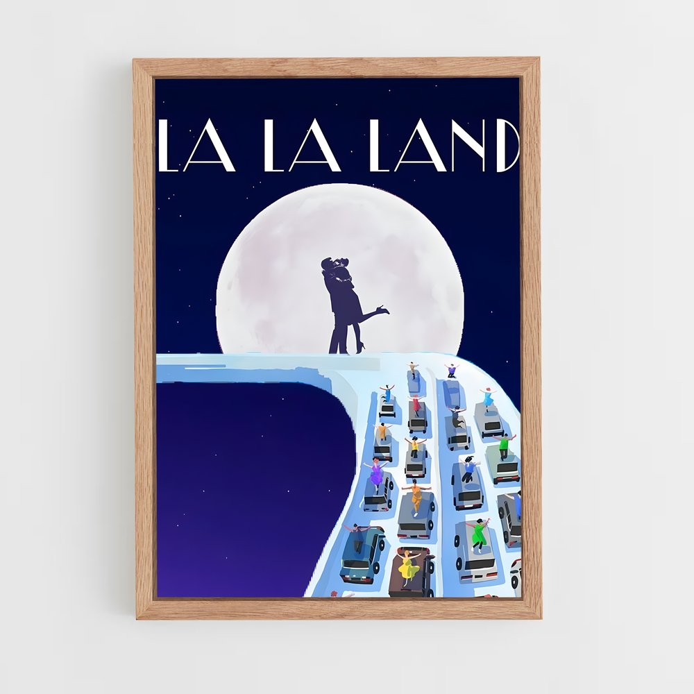ap-la la land-7 cadre Bois clair