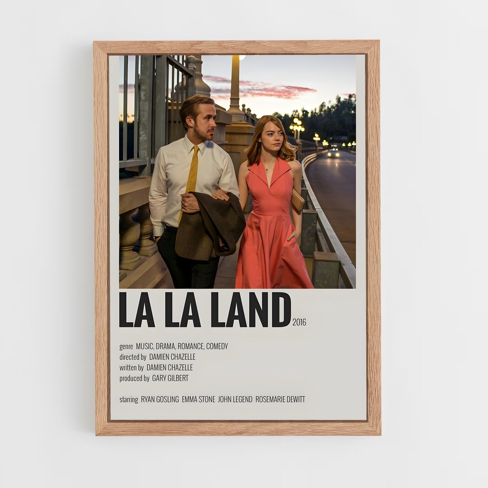 ap-la la land-8 cadre Bois clair