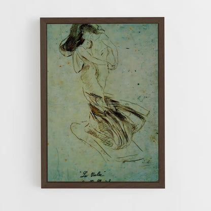 ap-la valse claudel-1 cadre Bois foncé