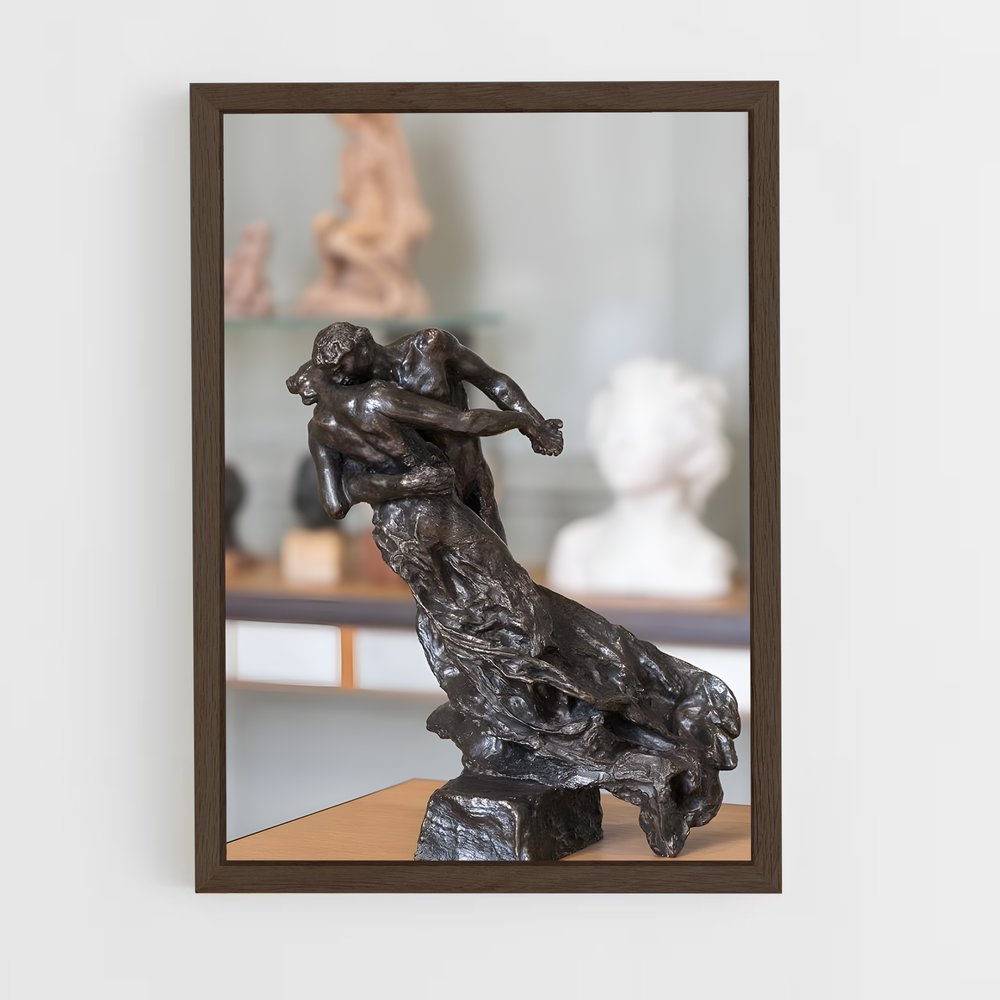 ap-la valse claudel-4 cadre Bois foncé