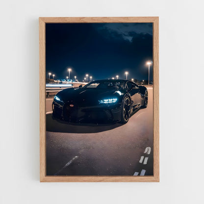 ap-la voiture noire-1 cadre Bois clair