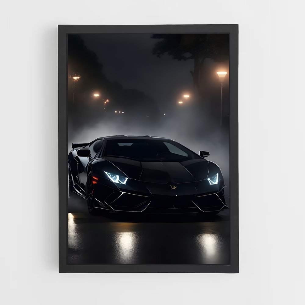 ap-la voiture noire-4 cadre Noir