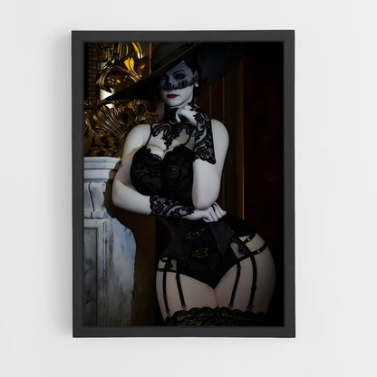 ap-lady dimitrescu-1 cadre Noir