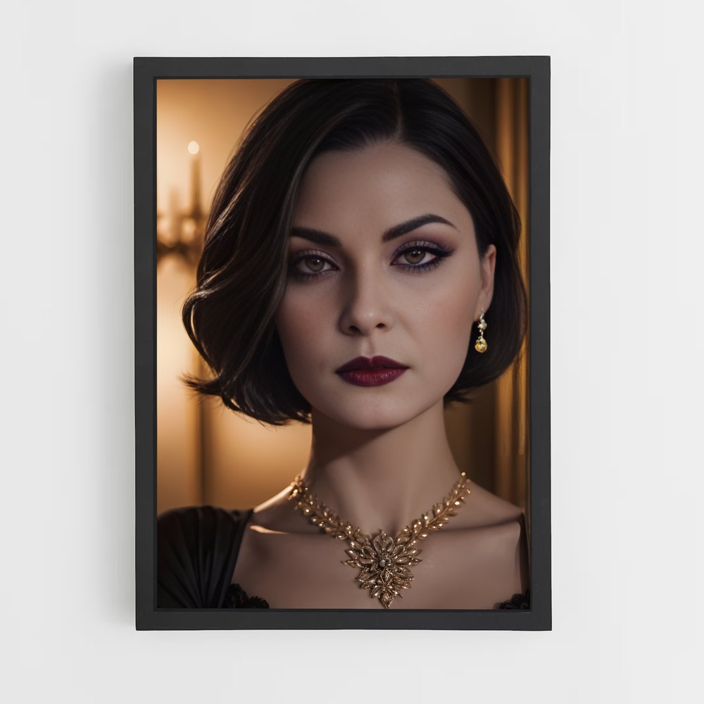 ap-lady dimitrescu-8 cadre Noir