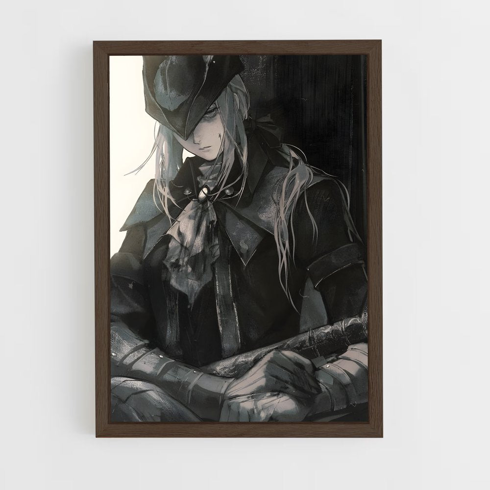 ap-lady maria-1 cadre Bois foncé