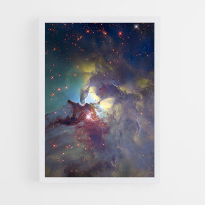 ap-lagoon nebula-1 cadre Blanc