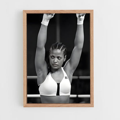 ap-laila ali-1 cadre Bois clair