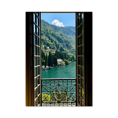 Poster Reflet sur le Lac