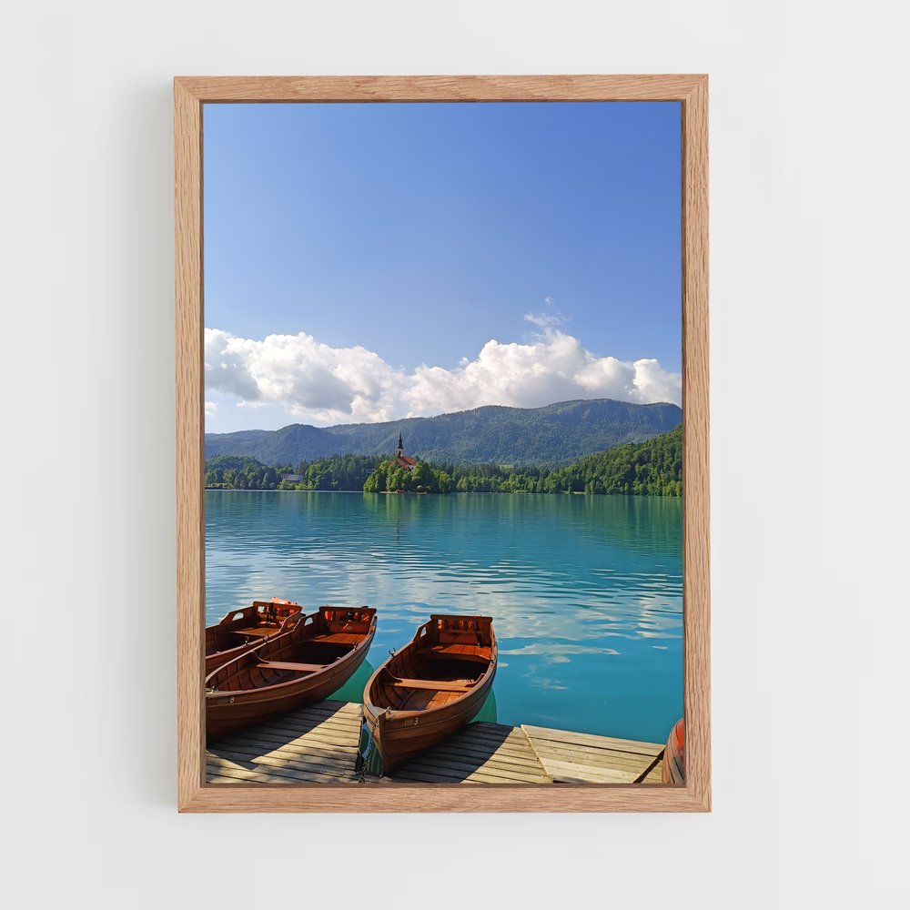 ap-lake bled-2 cadre Bois clair