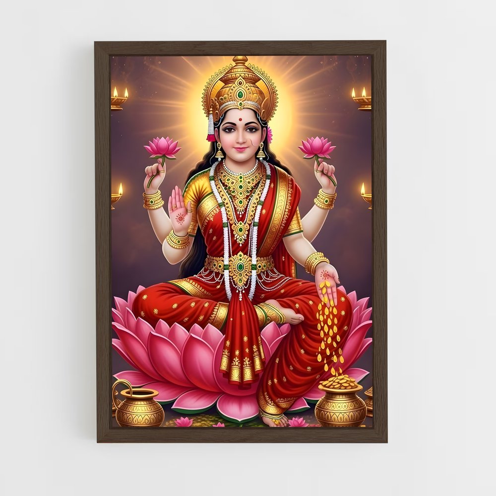 ap-lakshmi-10 cadre Bois foncé