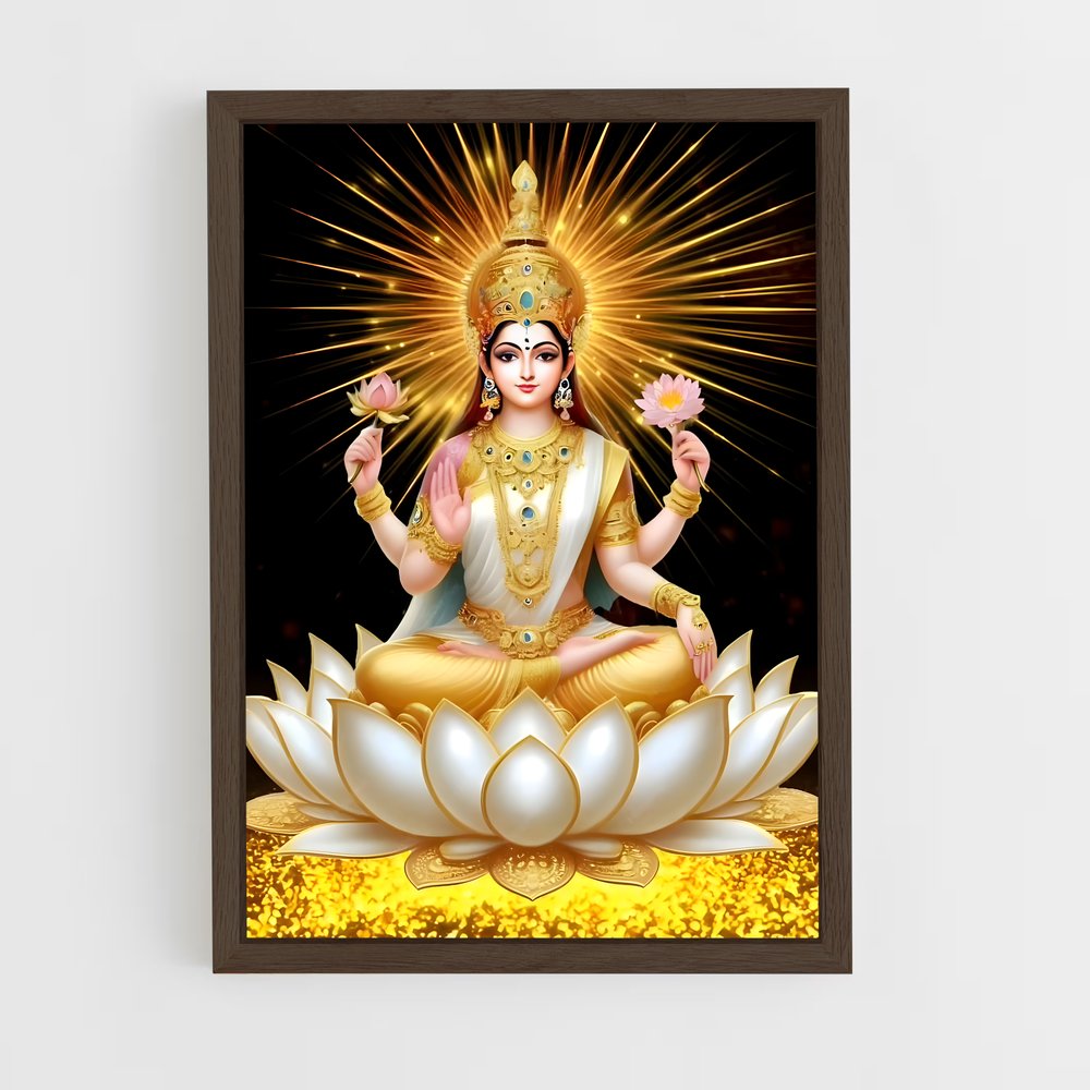 ap-lakshmi-11 cadre Bois foncé