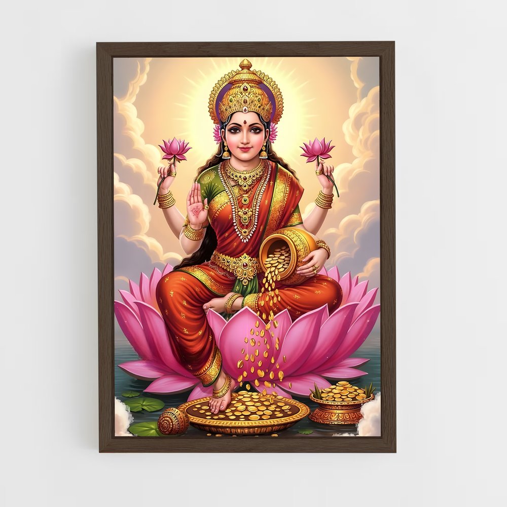 ap-lakshmi-3 cadre Bois foncé