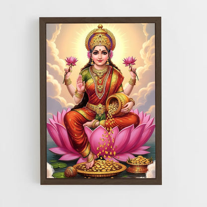 ap-lakshmi-3 cadre Bois foncé