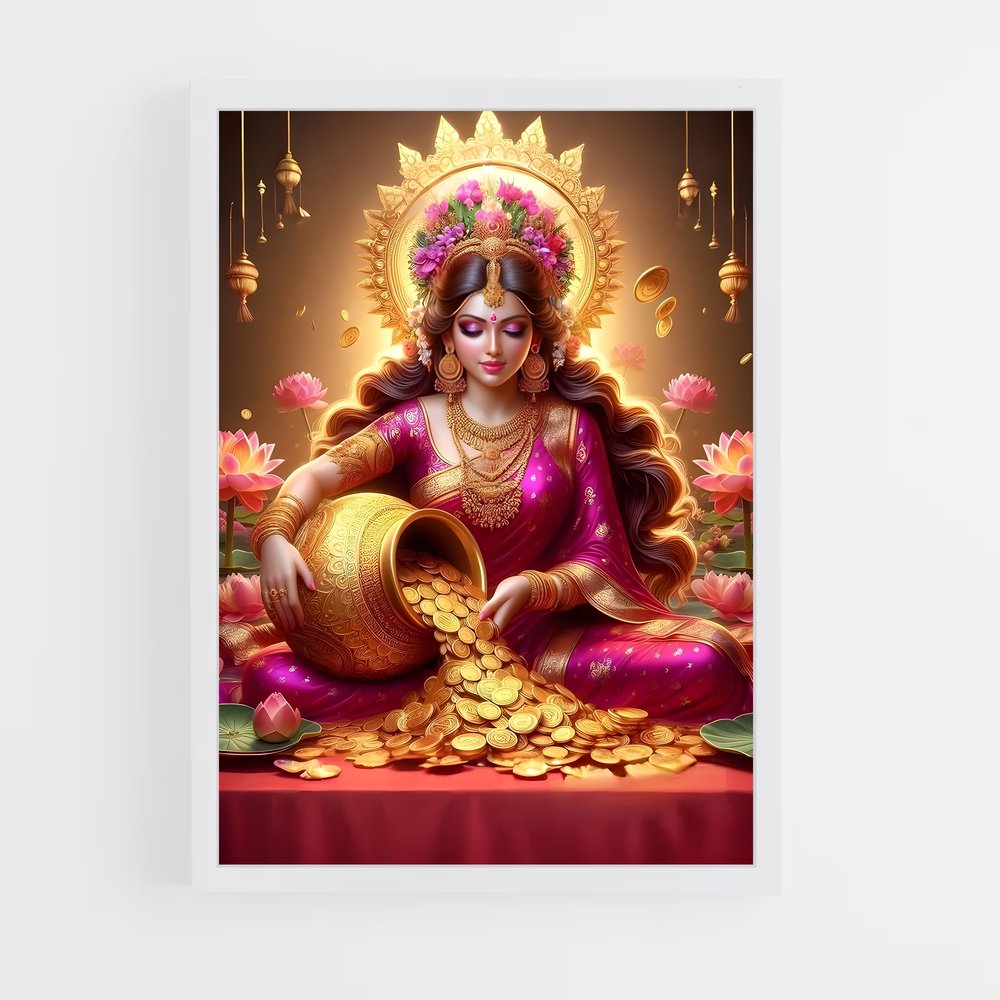 ap-lakshmi-4 cadre Blanc