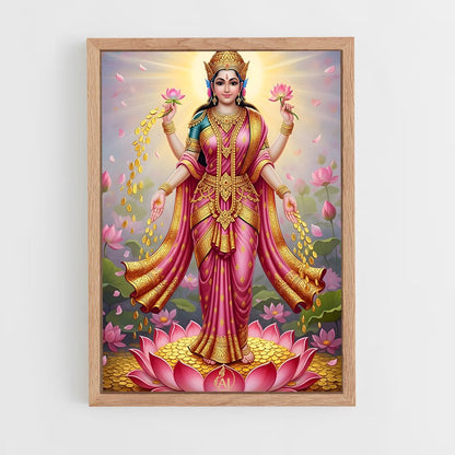 ap-lakshmi-6 cadre Bois clair