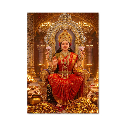 Poster Trône de Lakshmi