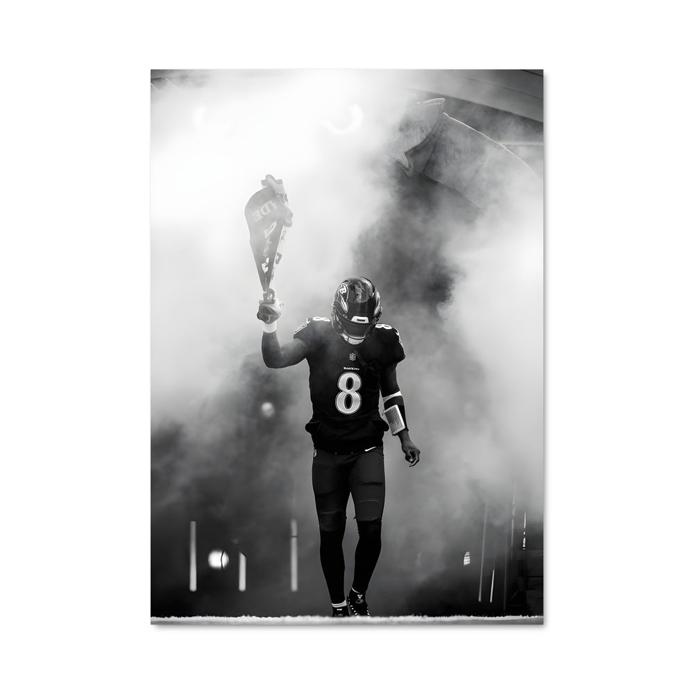 Poster Lamar en Plein Sprint