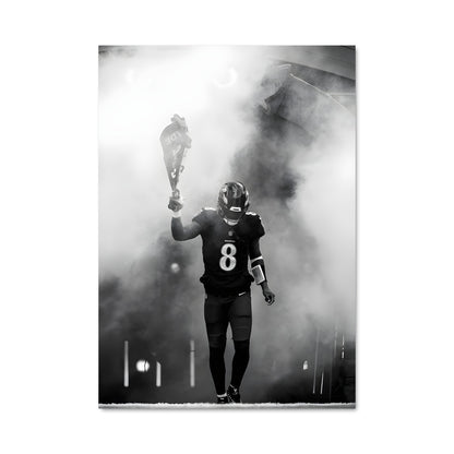 Poster Lamar en Plein Sprint