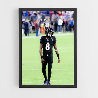 ap-lamar jackson-9 cadre Noir