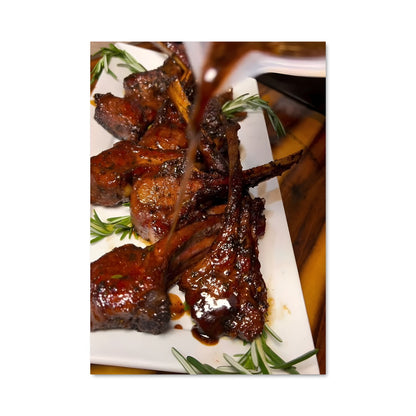 Poster Ribs & Rosemary