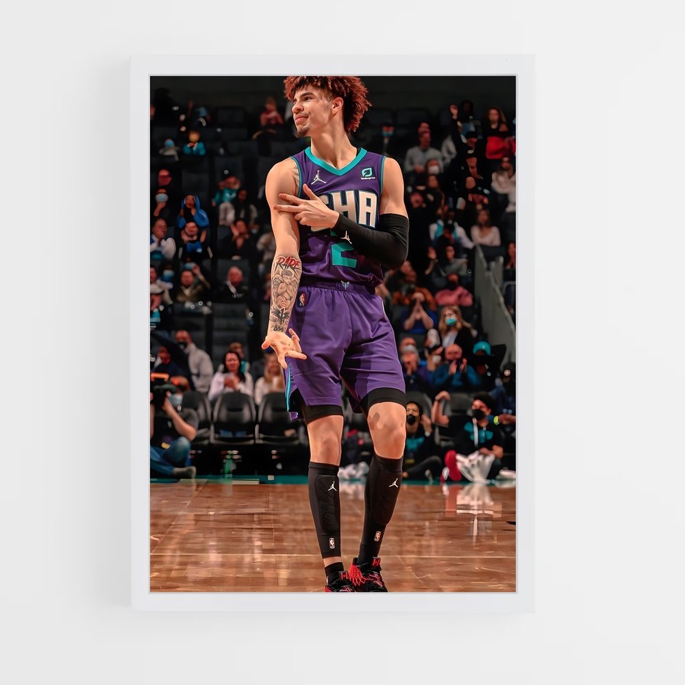 ap-lamelo ball-1 cadre Blanc