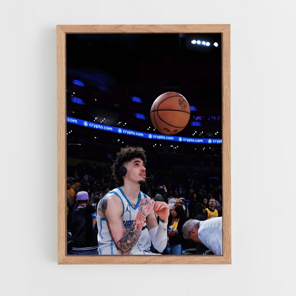 ap-lamelo ball-11 cadre Bois clair