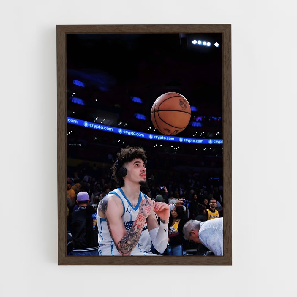 ap-lamelo ball-11 cadre Bois foncé
