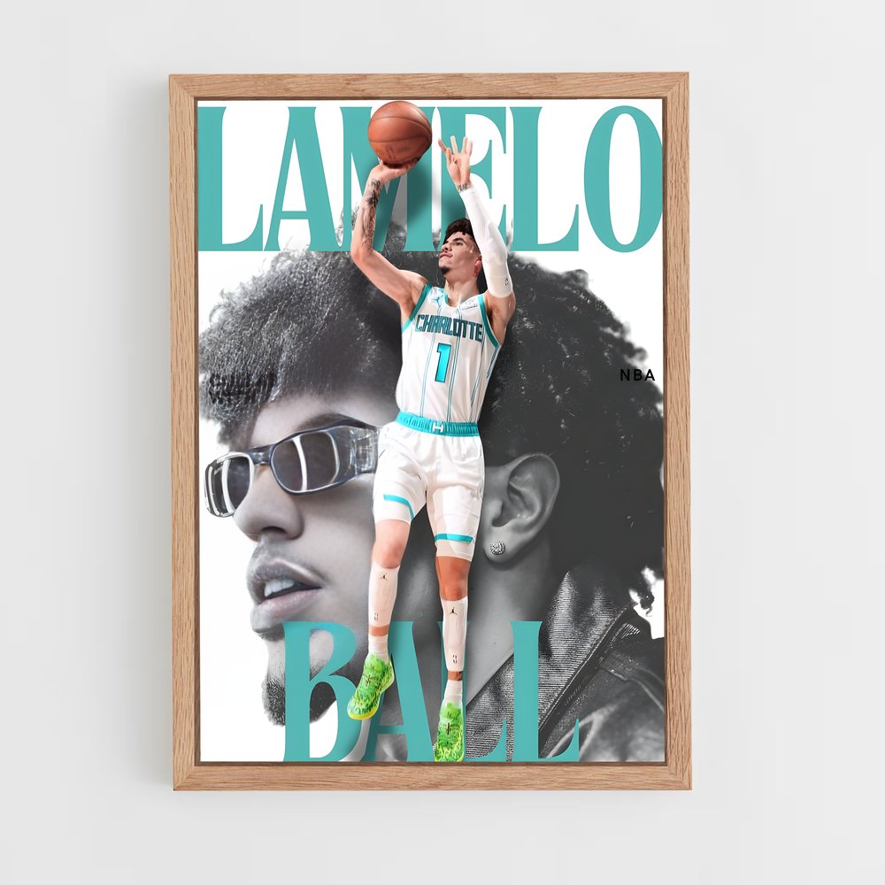 ap-lamelo ball-2 cadre Bois clair
