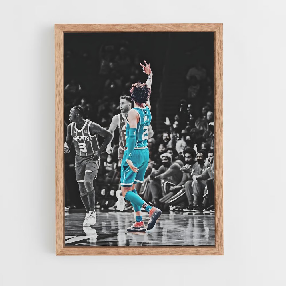 ap-lamelo ball-4 cadre Bois clair