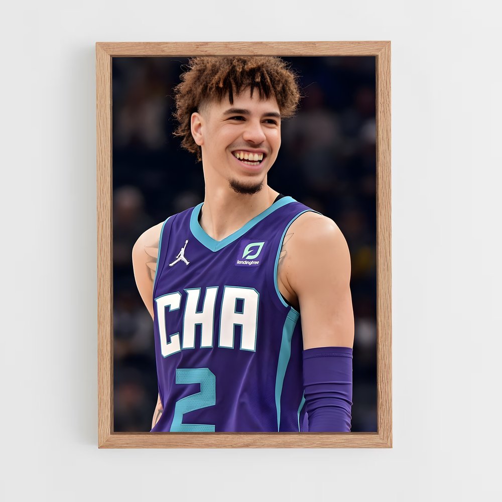 ap-lamelo ball-5 cadre Bois clair