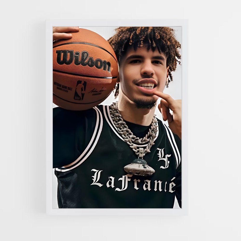 ap-lamelo ball-6 cadre Blanc