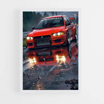 ap-lancer evolution iii-2 cadre Blanc