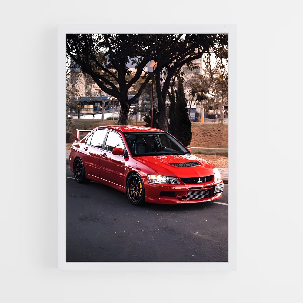 ap-lancer evolution ix-1 cadre Blanc