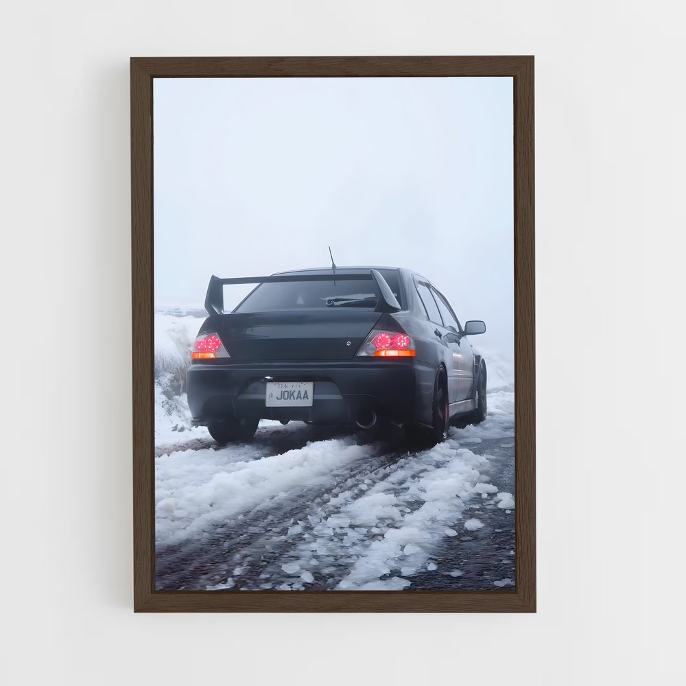 ap-lancer evolution ix-2 cadre Bois foncé