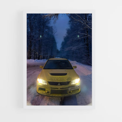 ap-lancer evolution ix-3 cadre Blanc