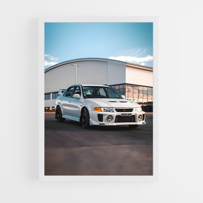 ap-lancer evolution v-1 cadre Blanc